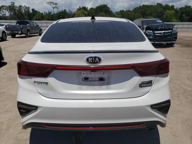 3KPF34AD6ME333651 - 2021 KIA FORTE GT LINE WHITE photo 6