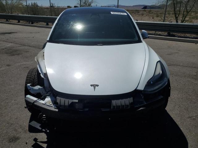 5YJ3E1EA9MF930606 - 2021 TESLA MODEL 3 WHITE photo 5