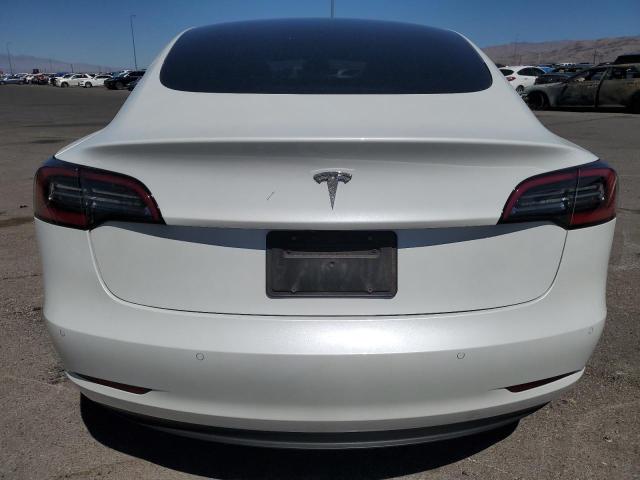 5YJ3E1EA9MF930606 - 2021 TESLA MODEL 3 WHITE photo 6