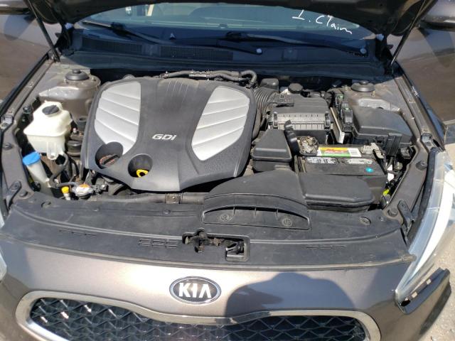 KNALN4D73E5125790 - 2014 KIA CADENZA PREMIUM SILVER photo 11