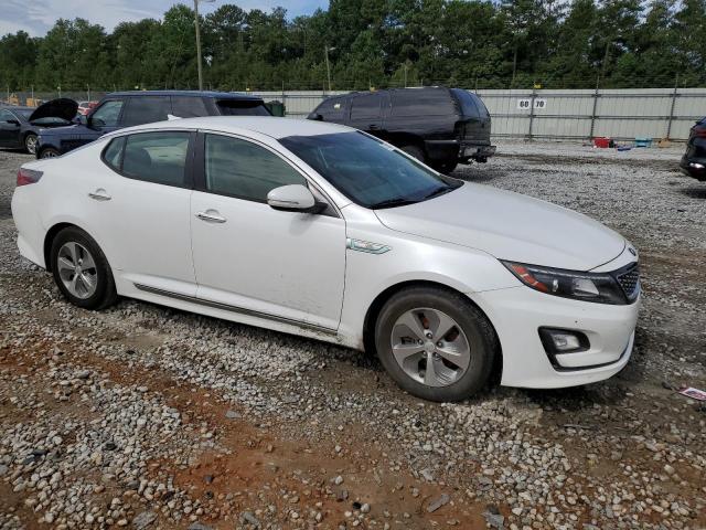 KNAGM4AD7G5092567 - 2016 KIA OPTIMA HYBRID WHITE photo 4