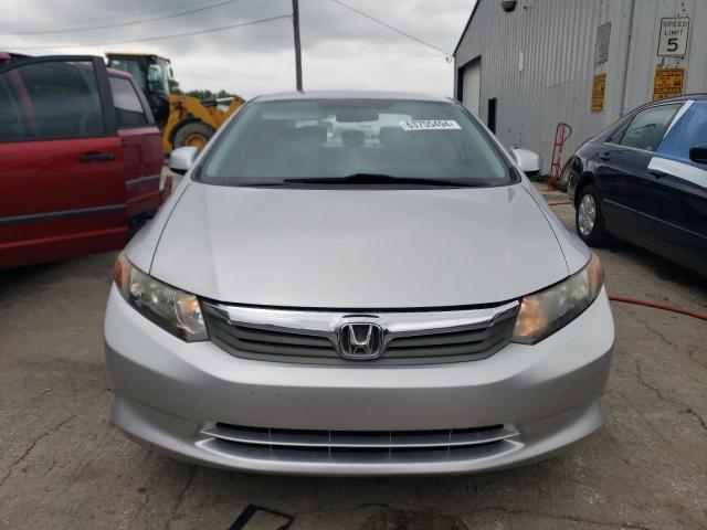 19XFB2F58CE031771 - 2012 HONDA CIVIC LX SILVER photo 5