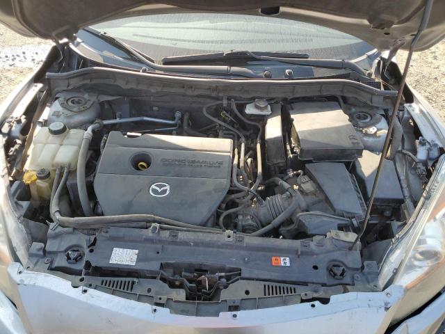 JM1BL1H66A1244696 - 2010 MAZDA MAZDA3 S SILVER photo 7