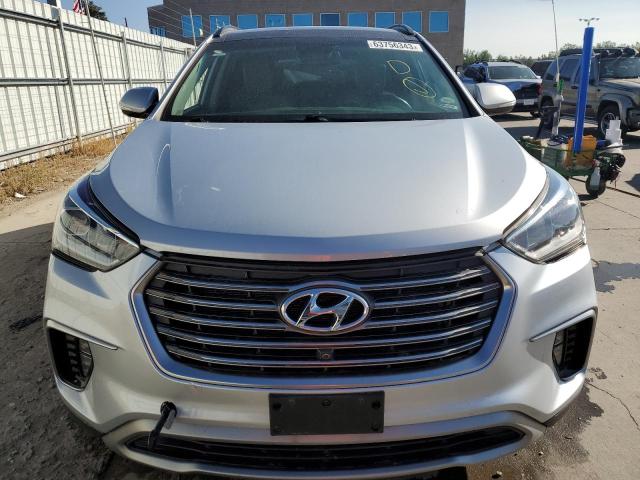 KM8SRDHF8HU253128 - 2017 HYUNDAI SANTA FE SE ULTIMATE SILVER photo 5