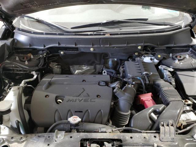 JA4APUAU0NU014306 - 2022 MITSUBISHI OUTLANDER ES BLACK photo 12