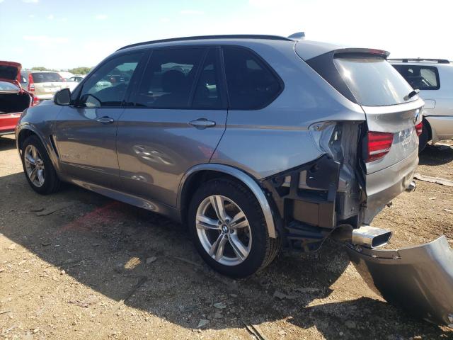 5UXKS4C5XF0N08551 - 2015 BMW X5 XDRIVE35D GRAY photo 2