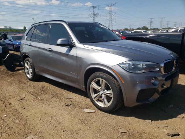 5UXKS4C5XF0N08551 - 2015 BMW X5 XDRIVE35D GRAY photo 4