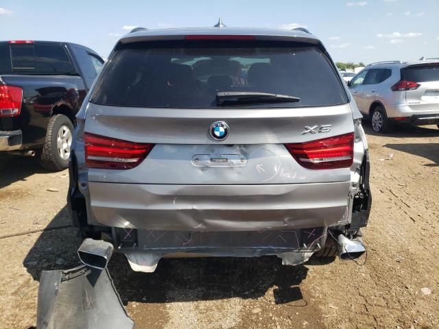 5UXKS4C5XF0N08551 - 2015 BMW X5 XDRIVE35D GRAY photo 6