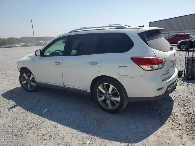 5N1AR2MN8EC629907 - 2014 NISSAN PATHFINDER S أبيض صورة 2