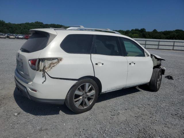 5N1AR2MN8EC629907 - 2014 NISSAN PATHFINDER S أبيض صورة 3