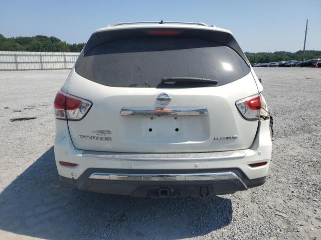5N1AR2MN8EC629907 - 2014 NISSAN PATHFINDER S أبيض صورة 6