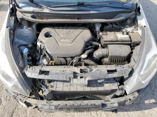 KNADN4A37E6393855 - 2014 KIA RIO EX SILVER photo 7