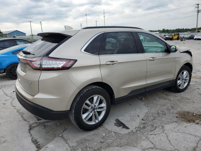 2FMPK3J93HBB10506 - 2017 FORD EDGE SEL BEIGE photo 3