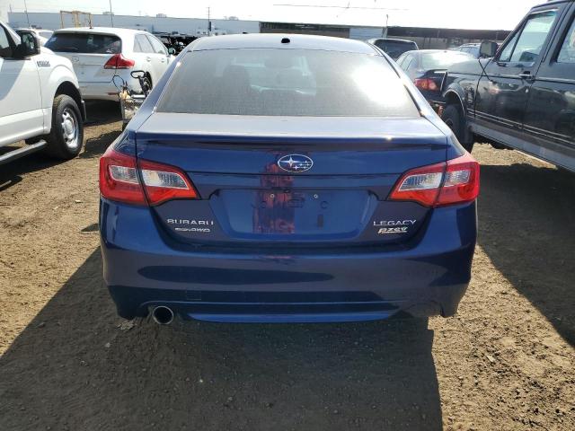 4S3BNAJ65F3034316 - 2015 SUBARU LEGACY 2.5I LIMITED BLUE photo 6