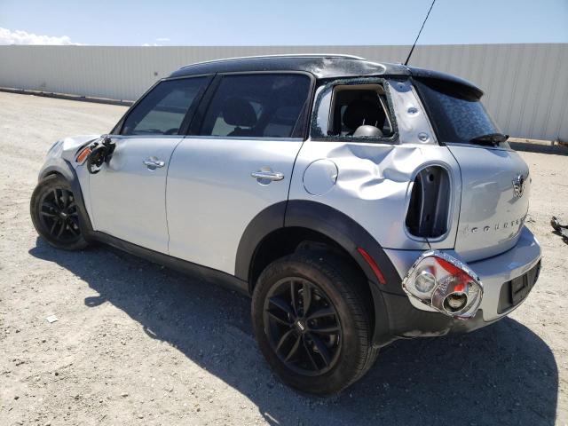 WMWZB3C53EWR37890 - 2014 MINI COOPER COUNTRYMAN SILVER photo 2