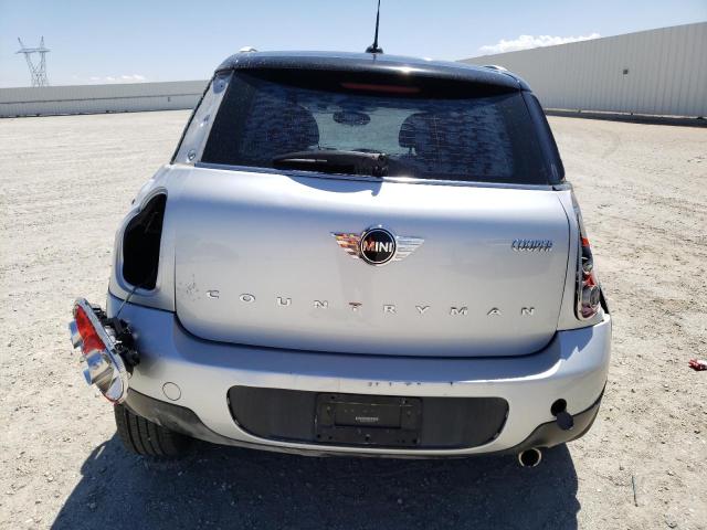 WMWZB3C53EWR37890 - 2014 MINI COOPER COUNTRYMAN SILVER photo 6