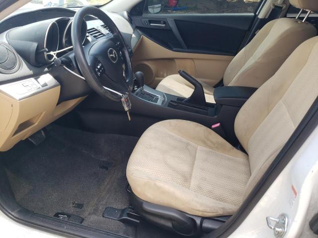 JM1BL1VF1B1900132 - 2011 MAZDA 3 I WHITE photo 7