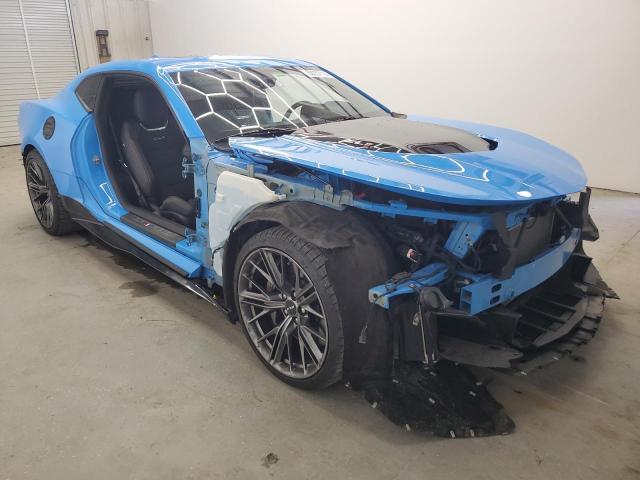 1G1FK1R62N0123817 - 2022 CHEVROLET CAMARO ZL1 蓝色 照片 4