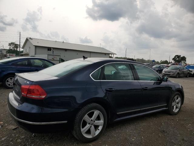 1VWCV7A30FC033410 - 2015 VOLKSWAGEN PASSAT SEL BLUE photo 3