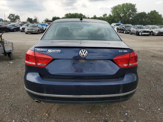 1VWCV7A30FC033410 - 2015 VOLKSWAGEN PASSAT SEL BLUE photo 6