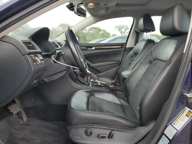 1VWCV7A30FC033410 - 2015 VOLKSWAGEN PASSAT SEL BLUE photo 7