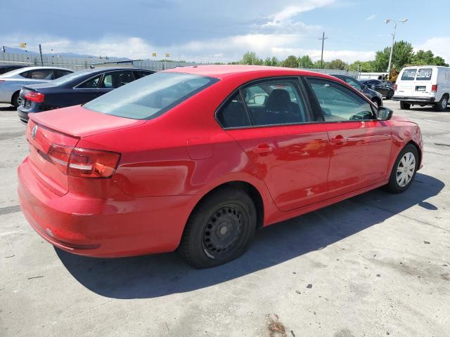 3VW1K7AJ1FM322681 - 2015 VOLKSWAGEN JETTA BASE RED photo 3