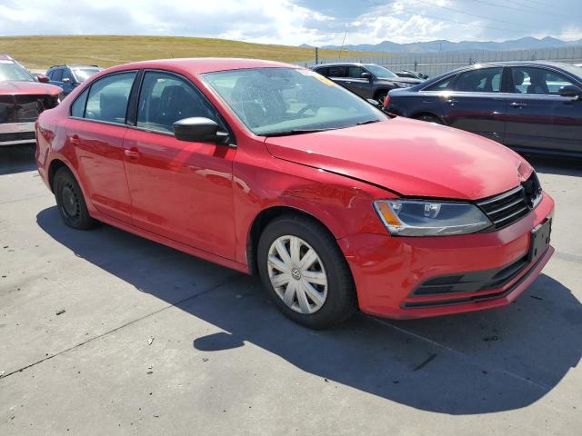 3VW1K7AJ1FM322681 - 2015 VOLKSWAGEN JETTA BASE RED photo 4