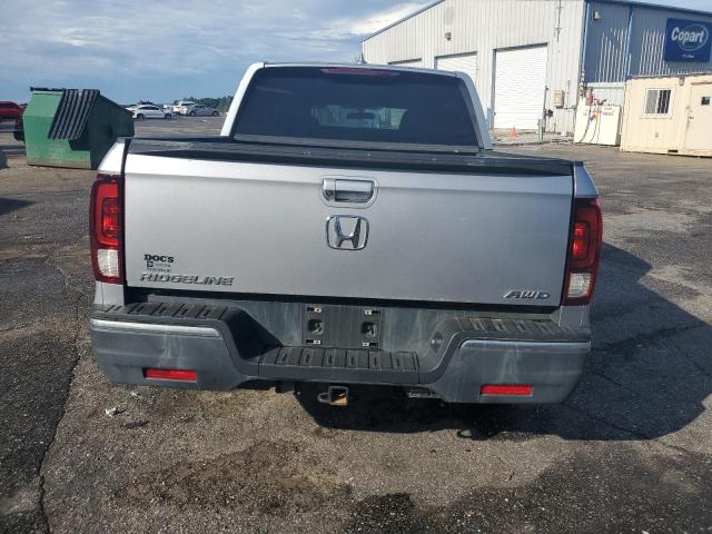 5FPYK3F50HB039077 - 2017 HONDA RIDGELINE RTL SILVER photo 6