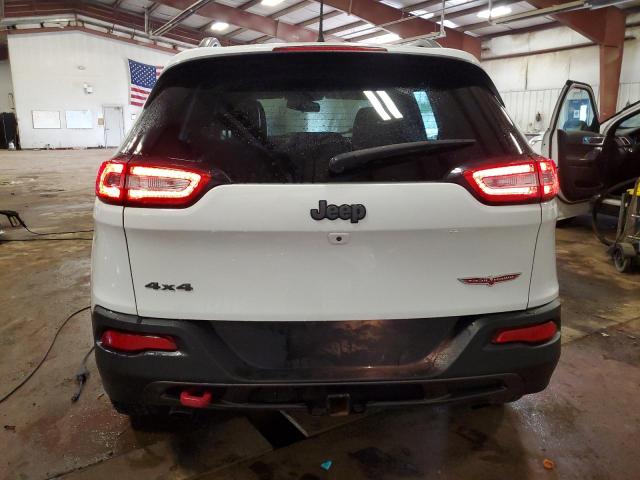 1C4PJMBS3GW185783 - 2016 JEEP CHEROKEE TRAILHAWK WHITE photo 6