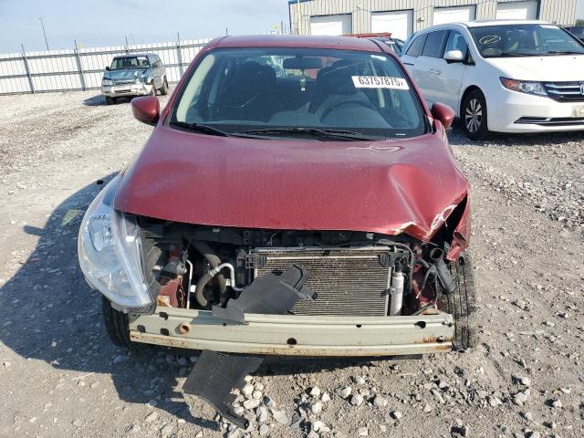 3N1CN7AP6KL839940 - 2019 NISSAN VERSA S 勃艮第红 照片 5