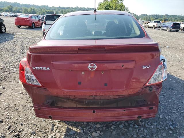 3N1CN7AP6KL839940 - 2019 NISSAN VERSA S 勃艮第红 照片 6