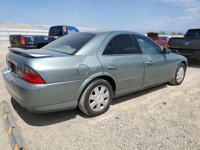1LNHM86S74Y628851 - 2004 LINCOLN LS Dəniz mavisi foto 3