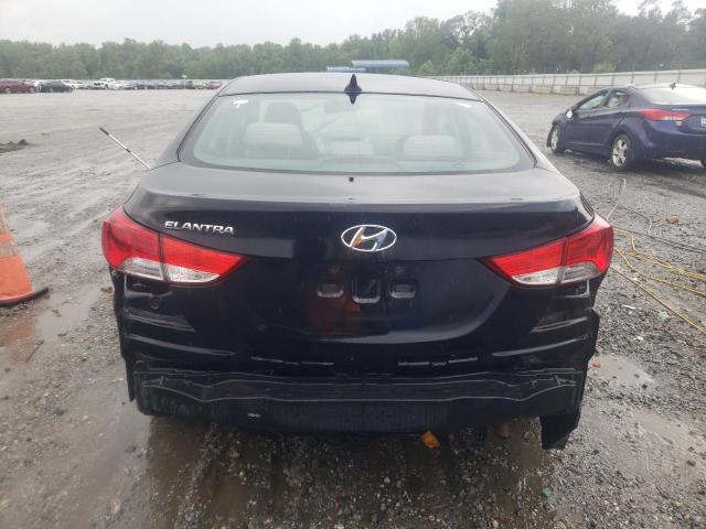 KMHDH4AE4DU517209 - 2013 HYUNDAI ELANTRA GLS BLACK photo 6