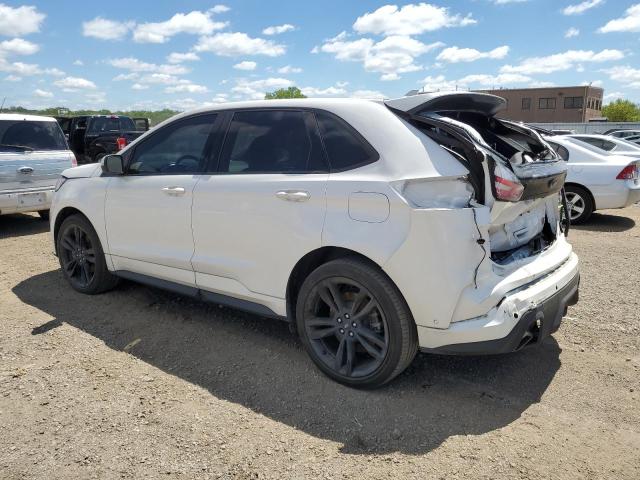 2FMPK4AP7KBC20535 - 2019 FORD EDGE ST WHITE photo 2