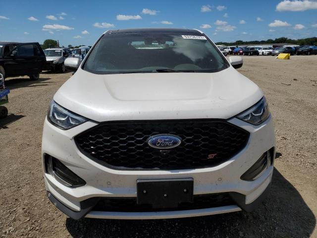 2FMPK4AP7KBC20535 - 2019 FORD EDGE ST WHITE photo 5