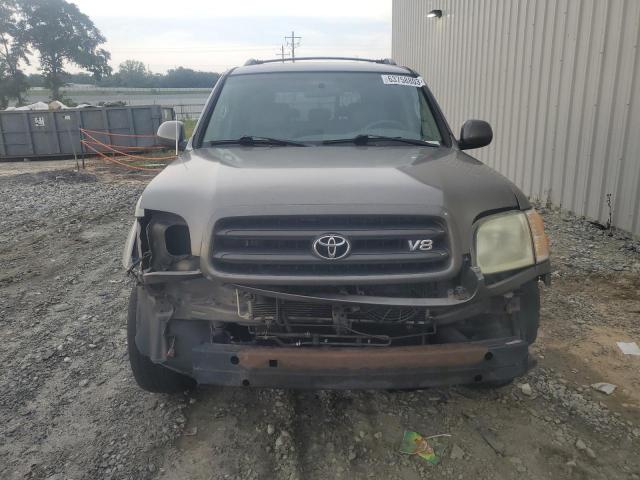 5TDZT34A73S141958 - 2003 TOYOTA SEQUOIA SR5 GRAY photo 5