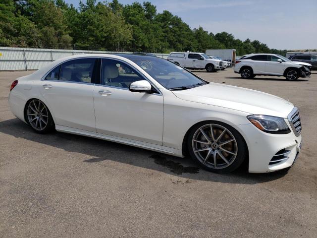 WDDUG8DB6LA509733 - 2020 MERCEDES-BENZ S 560 WHITE photo 4