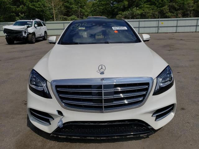 WDDUG8DB6LA509733 - 2020 MERCEDES-BENZ S 560 WHITE photo 5