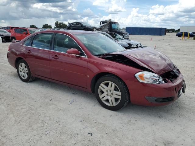 2G1WC583389245298 - 2008 CHEVROLET IMPALA LT BURGUNDY photo 4