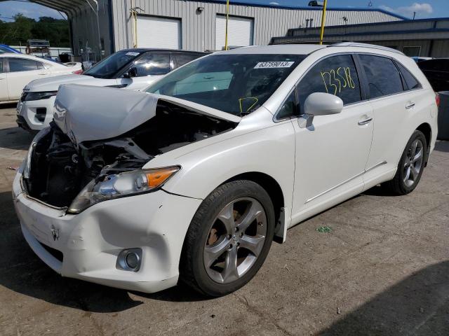 4T3ZK3BBXAU025440 - 2010 TOYOTA VENZA WHITE photo 1