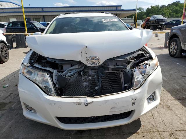 4T3ZK3BBXAU025440 - 2010 TOYOTA VENZA WHITE photo 5