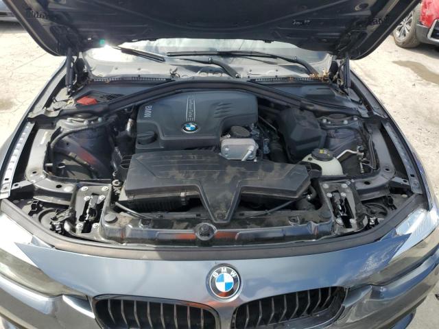 WBA8E1G50GNU10495 - 2016 BMW 320 I GRAY photo 11