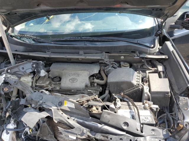 2T3ZFREV4HW345019 - 2017 TOYOTA RAV4 LE 黑色 照片 12