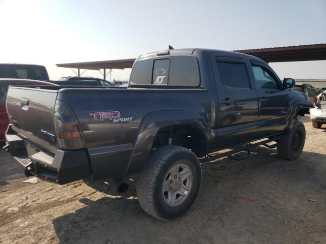 5TFJU4GN0CX018995 - 2012 TOYOTA TACOMA DOUBLE CAB PRERUNNER GRAY photo 3