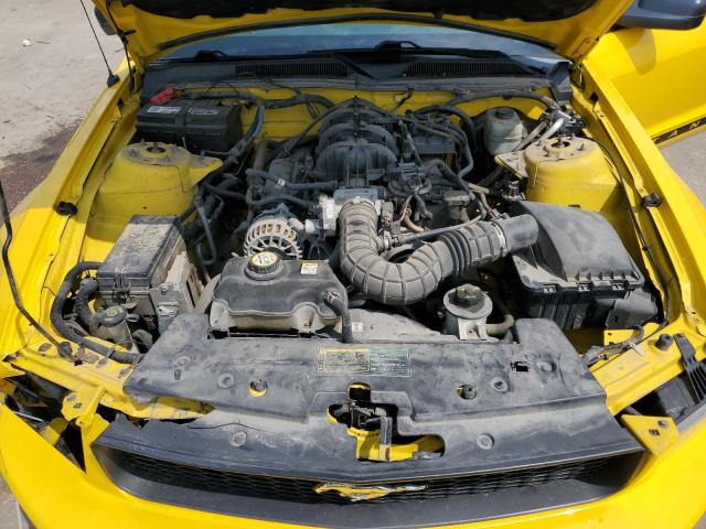 1ZVHT80N565132698 - 2006 FORD MUSTANG YELLOW photo 11