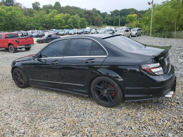 WDDGF8AB6EG252772 - 2014 MERCEDES-BENZ C 300 4MATIC BLACK photo 2