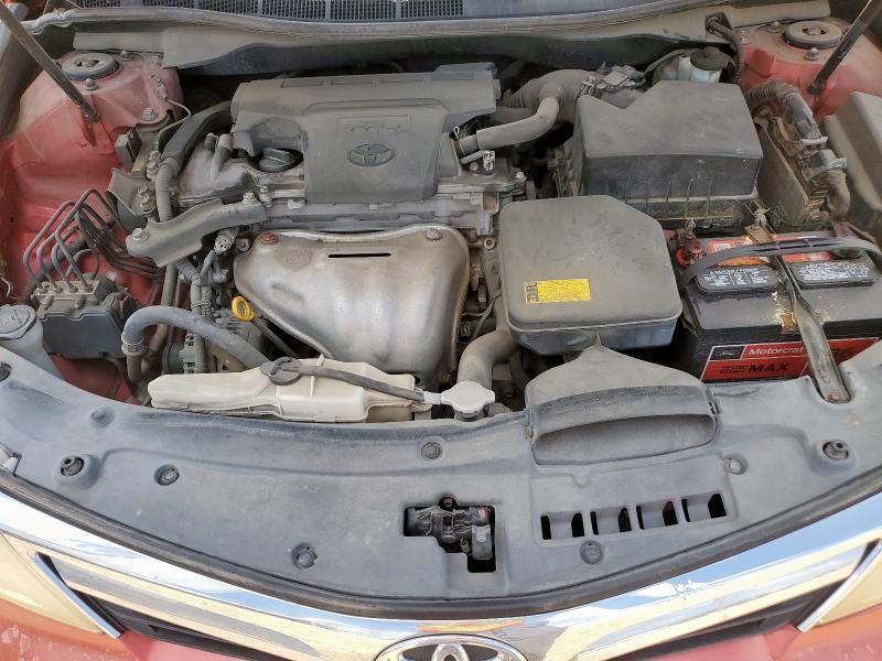 4T1BF1FK2CU571374 - 2012 TOYOTA CAMRY BASE BURGUNDY photo 11