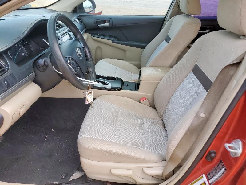 4T1BF1FK2CU571374 - 2012 TOYOTA CAMRY BASE BURGUNDY photo 7