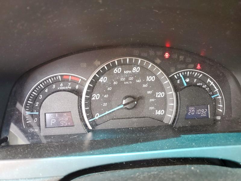 4T1BF1FK2CU571374 - 2012 TOYOTA CAMRY BASE BURGUNDY photo 9