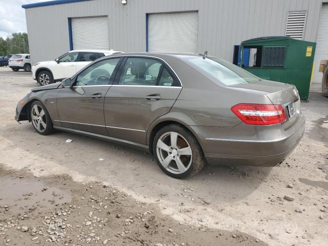 WDDHF8JB1CA634633 - 2012 MERCEDES-BENZ E 350 4MATIC GRAY photo 2